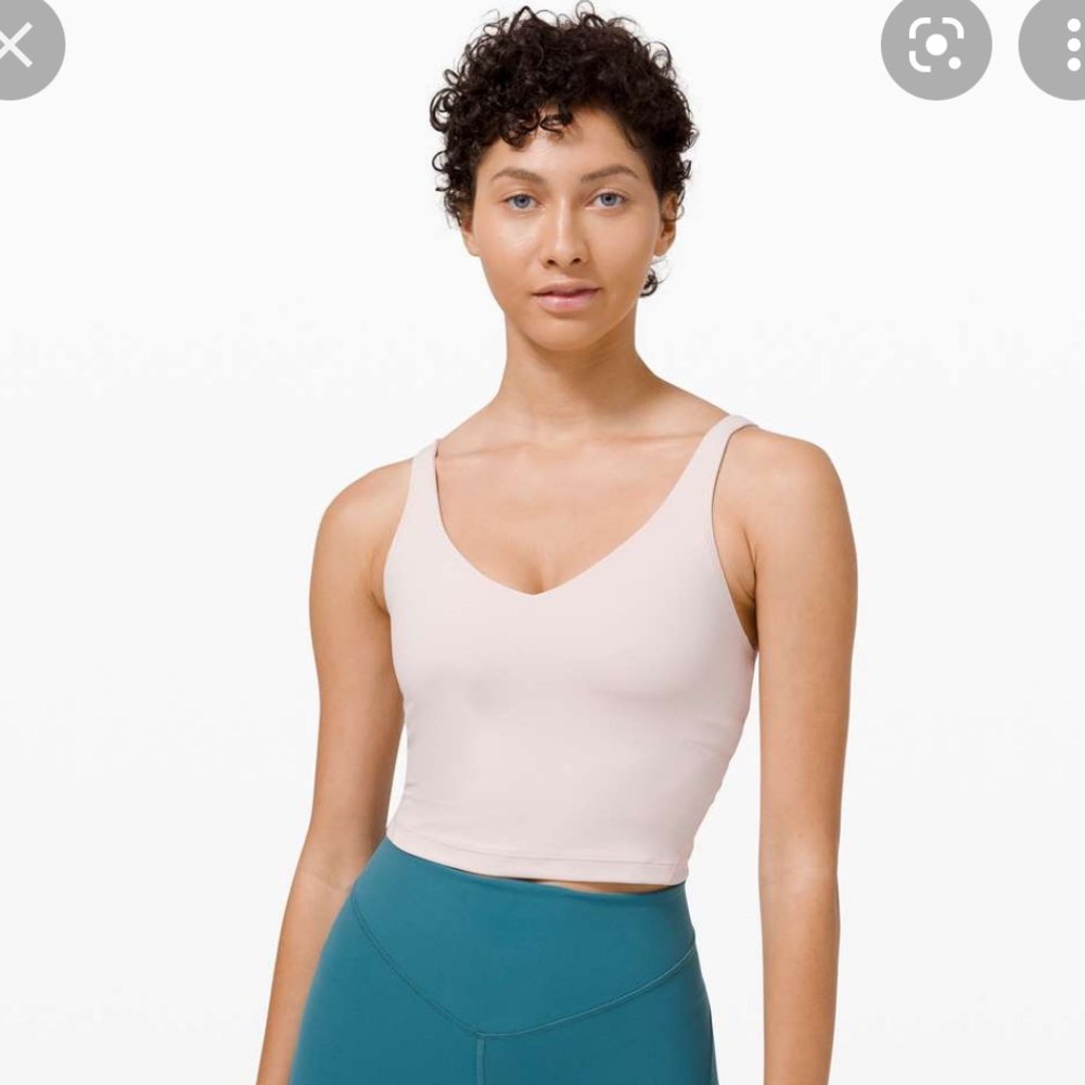 Lululemon align tank feather pink